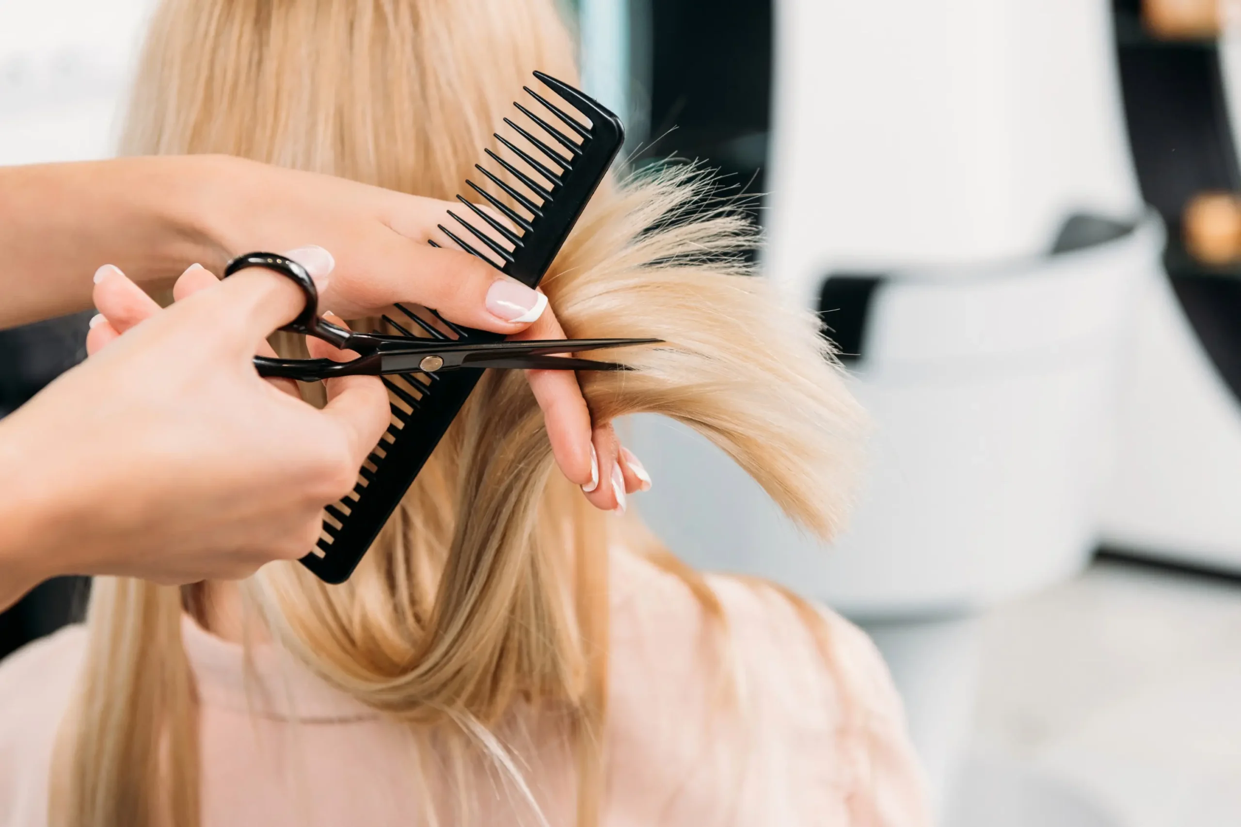 Professional Hair Cut Near Me service delivering precise and stylish haircut results