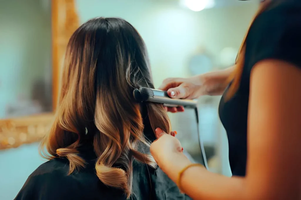 Hair coloring service at Hair Salon in Taft
